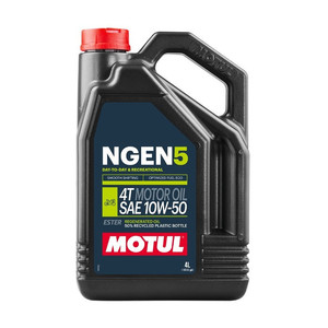 שמן מנוע 4 פעימות חצי סינתטי 10W50 מוטול 4 ליטר - MOTUL NGEN5 10W50 4L