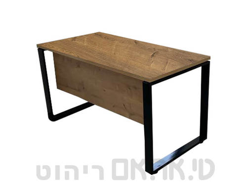 שולחן מורה עם מסתור רגל חלון