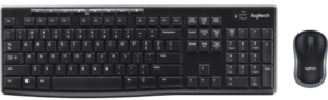 מקלדת ועכבר אלחוטיים Logitech MK270