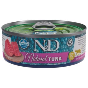 ND נטורל מעדן טונה טבעי לחתול 70ג