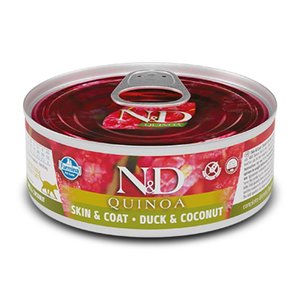 ND קינואה מעדן ברווז וקוקוס לעור ופרווה 80 גרם
