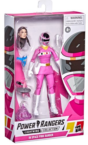 דמות פאוור ריינג'רס ורוד In Space Pink בגובה 15 ס