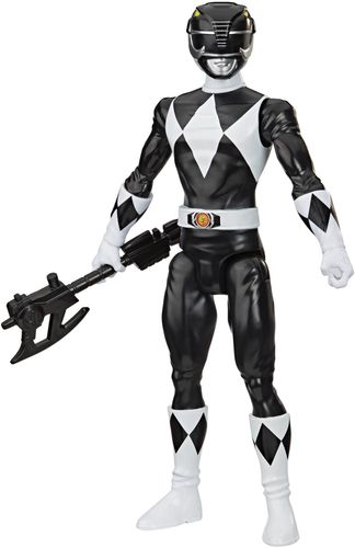דמות פאוור ריינג'רס שחור Black Ranger בגובה 30 ס