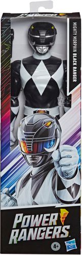 דמות פאוור ריינג'רס שחור Black Ranger בגובה 30 ס