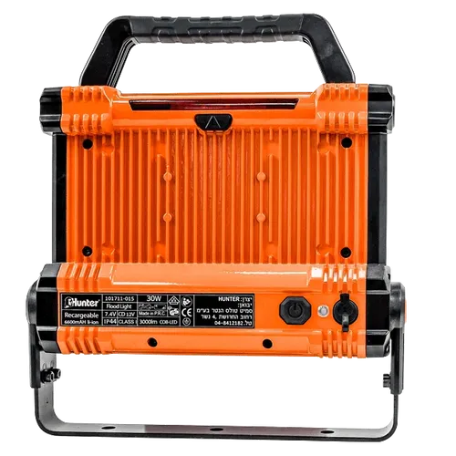 פרוז'קטור לד נטען 30W / 3000 LUMENS מק