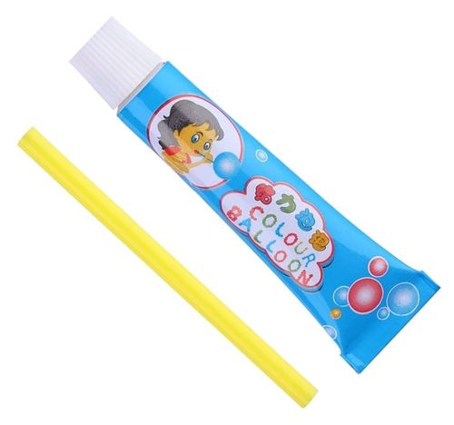 שפורפרת עם משחה לניפוח בלונים (מגוון צבעים)