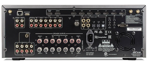 רסיבר קולנוע 7.1 ערוצים מבית ARCAM דגם AVR10