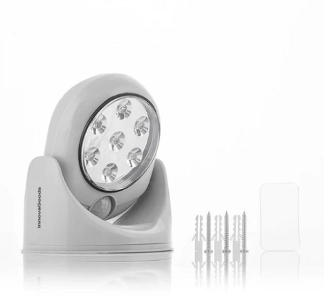 מנורת LED עם חיישן תנועה 
