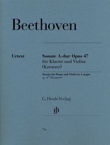 Beethoven Violin Sonata A major op. 47 (Kreutzer-Sonata)
