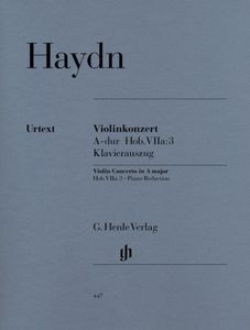 JOSEPH HAYDN Violin Concerto A major Hob. VIIa:3