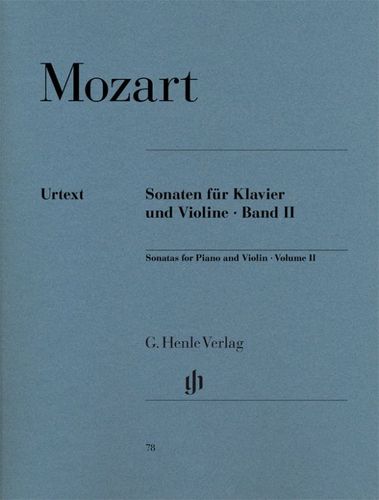MOZART Violin Sonatas, Volume II