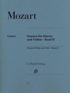 MOZART Violin Sonatas, Volume II