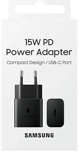 מטען קיר מהיר Samsung PD 15W סמסונג מקורי בצבע שחור