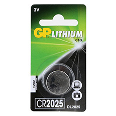 סוללה GP CR2025 אלקליין יחידה אחת ג'י פי GPT