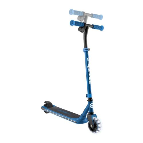 קורקינט חשמלי 2 גלגלים לילדים אי-מושן 6 E-MOTION עם 2 מהירויות, מנוע בתוך הגלגל, גלגלים ולוח מאירים - כחול