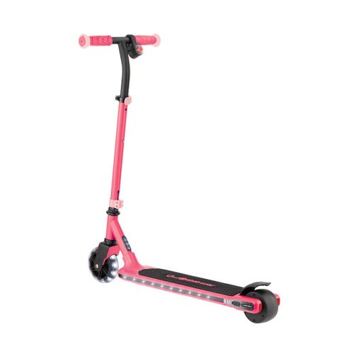 קורקינט חשמלי 2 גלגלים לילדים אי-מושן 6 E-MOTION עם 2 מהירויות, מנוע בתוך הגלגל, גלגלים ולוח מאירים - ורוד אלמוג