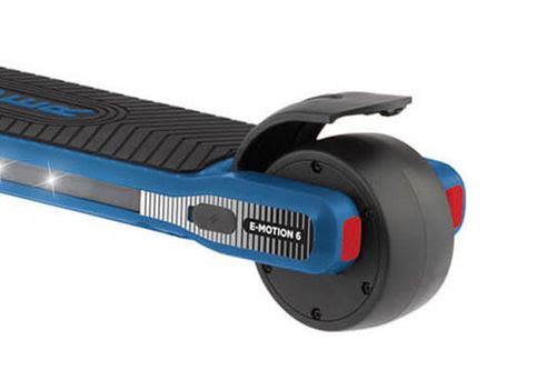 קורקינט חשמלי 2 גלגלים לילדים אי-מושן 6 E-MOTION עם 2 מהירויות, מנוע בתוך הגלגל, גלגלים ולוח מאירים - ורוד אלמוג