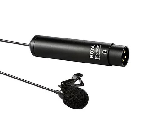 מיקרופון דש למצלמת וידאו Boya BY-M40D