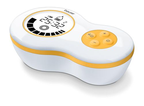 משאבת חלב כפולה BY70 עם 10 עוצמות שאיבה, מסך LCD לשליטה ובקרה, אפשרות הפעלה עם סוללות 