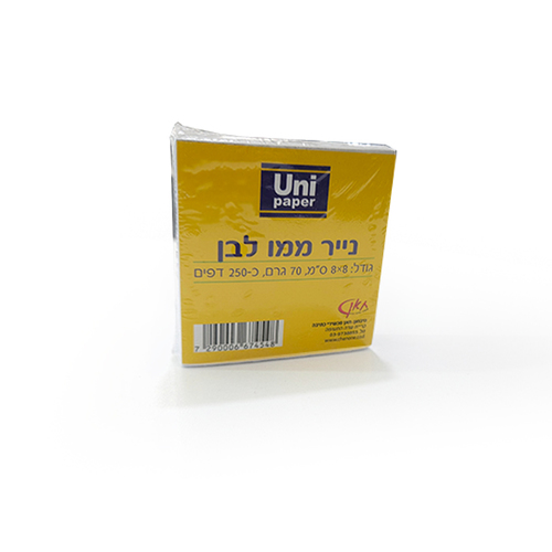 נייר ממן לבן