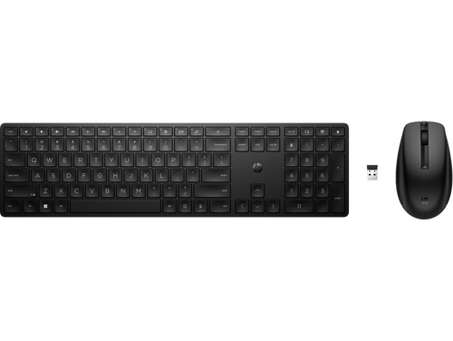 סט אלחוטי מקלדת ועכבר HP 655 Wireless Keyboard and Mouse Combo Black 10 4R009A6 במלאי