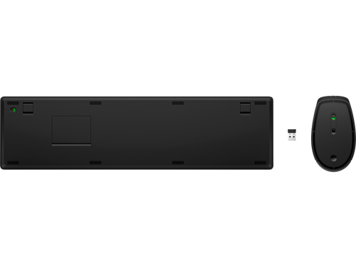 סט אלחוטי מקלדת ועכבר HP 655 Wireless Keyboard and Mouse Combo Black 10 4R009A6 במלאי