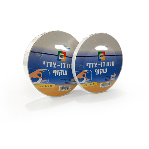 סרט דו-צדדי שקוף