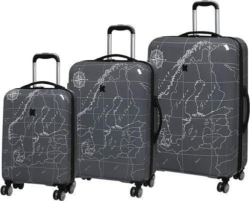 סט מדהים 3 מזוודות קשיחות קלות משקל it luggage  IT  International Traveller