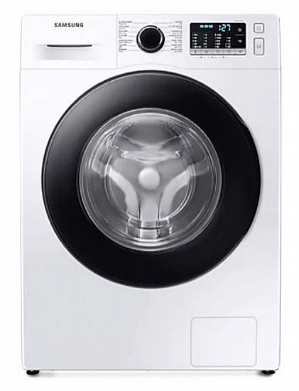 מכונת כביסה פתח קדמי 8 ק"ג SAMSUNG דגם לבן WW80TA046A
