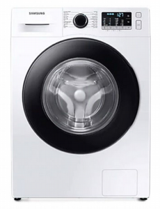 מכונת כביסה פתח קדמי 8 ק"ג SAMSUNG דגם לבן WW80TA046A סמסונג