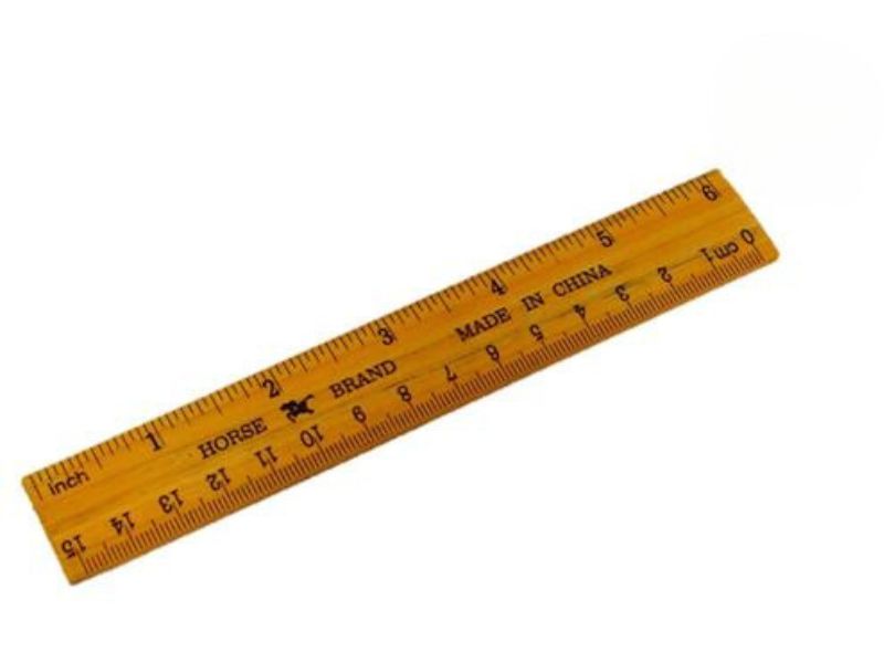 סרגל עץ 15 ס"מ