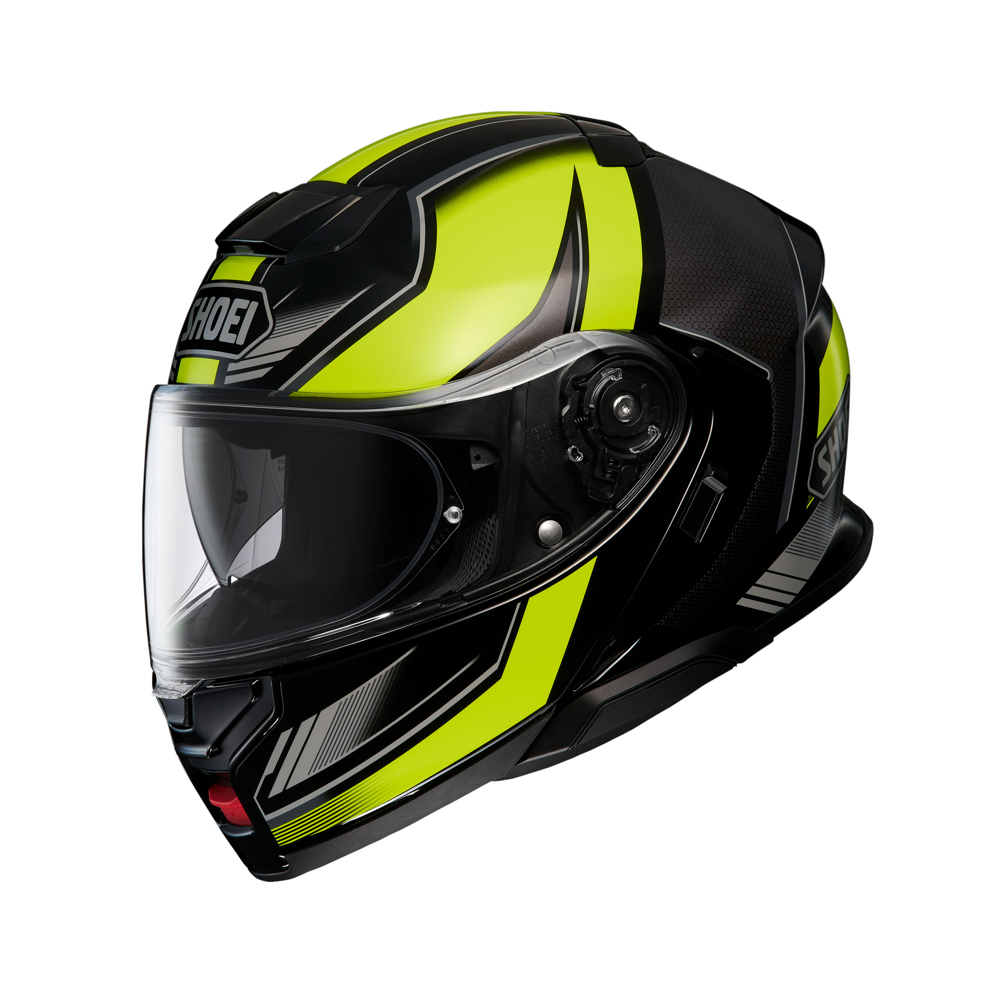 קסדת שואי נפתחת נאוטק 3 שחור / צהוב - SHOEI NEOTEC 3 GRASP TC-3