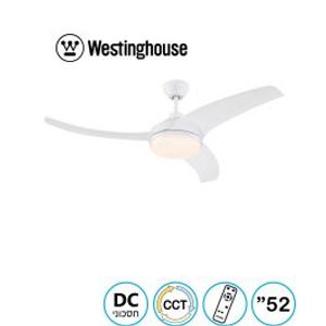 מאוורר תקרה ולריה 52" CCT Valeria לבן Westinghouse