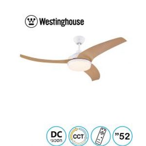מאוורר תקרה ולריה 52" CCT Valeria עץ Westinghouse