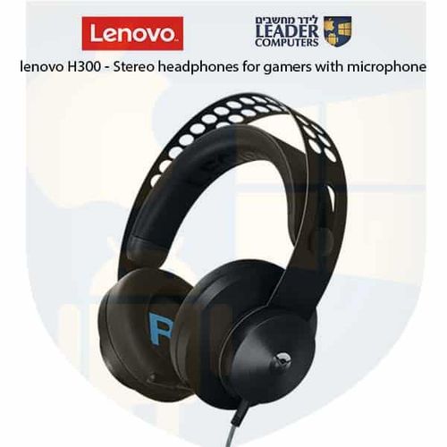 אוזניות סטריאו לגיימרים עם מיקרופון | Lenovo Legion H300