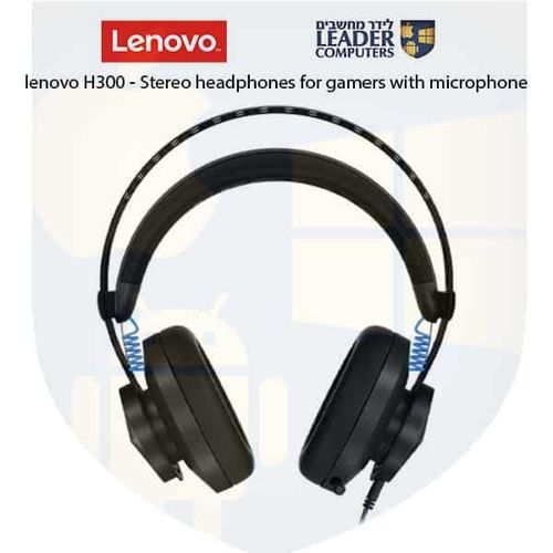 אוזניות סטריאו לגיימרים עם מיקרופון | Lenovo Legion H300