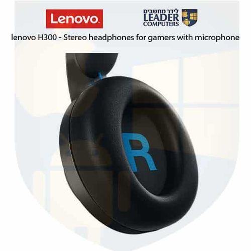 אוזניות סטריאו לגיימרים עם מיקרופון | Lenovo Legion H300