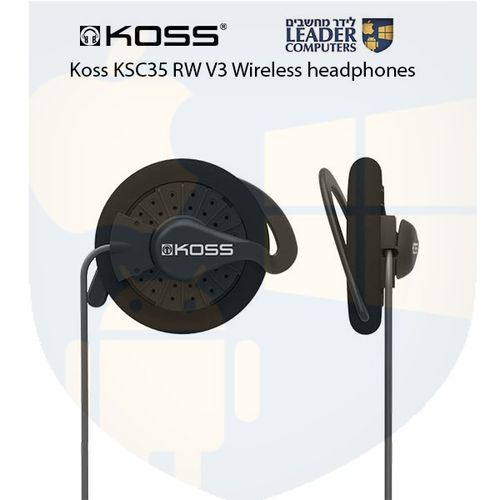 אוזניות קליפס ספורט על אוזן אלחוטיות Koss KSC35 RW V3