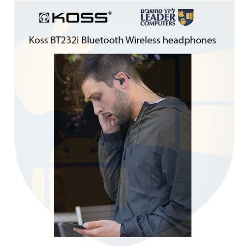 אוזניות ספורט אלחוטיות עם מיקרופון מובנה Koss BT232i Bluetooth