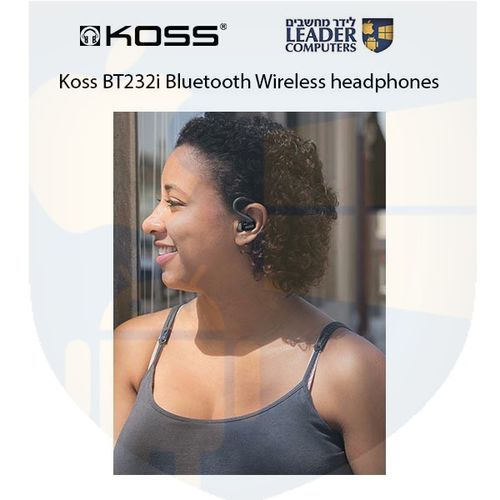 אוזניות ספורט אלחוטיות עם מיקרופון מובנה Koss BT232i Bluetooth
