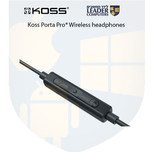 אוזניות ספורט אלחוטיות עם מיקרופון מובנה Koss BT232i Bluetooth