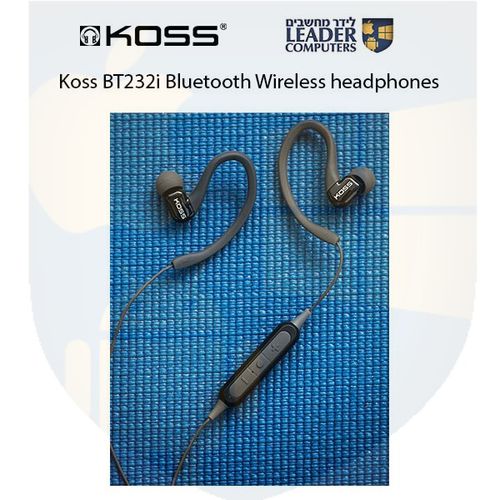 אוזניות ספורט אלחוטיות עם מיקרופון מובנה Koss BT232i Bluetooth