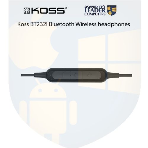 אוזניות ספורט אלחוטיות עם מיקרופון מובנה Koss BT232i Bluetooth