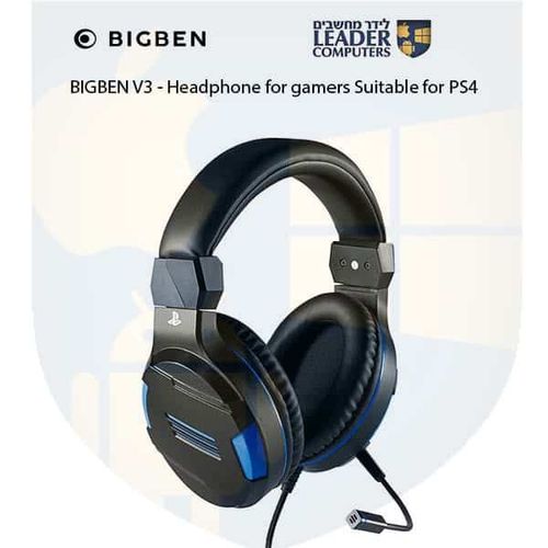 אוזניות לגיימרים מתאים ל BIGBEN V3 | PS4