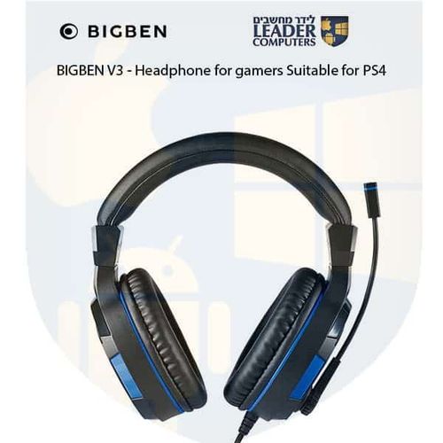 אוזניות לגיימרים מתאים ל BIGBEN V3 | PS4