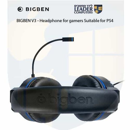 אוזניות לגיימרים מתאים ל BIGBEN V3 | PS4