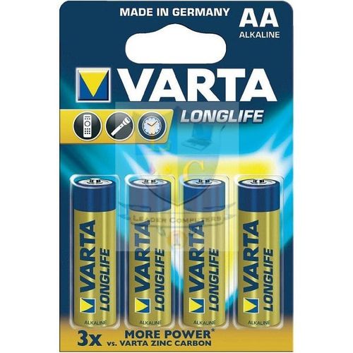 סוללות ארוכות חיים AA 1.5V של VARTA