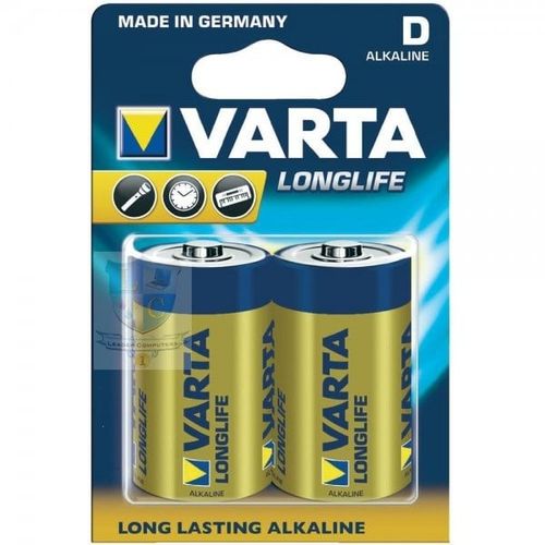 סוללות ארוכות חיים D LR20 1.5V של VARTA