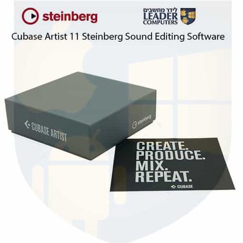 תוכנת עריכת סאונד Cubase Artist 11 Steinberg