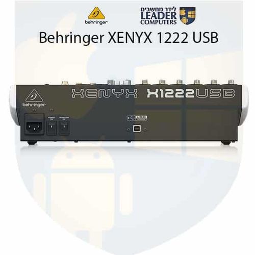 מיקסר משולב כרטיס קול Behringer XENYX X1222USB